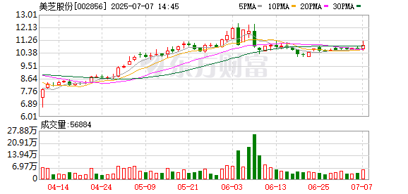 星合证券 美芝股份：南海城建投拟对公司提供4.94亿元借款额度免息展期一年